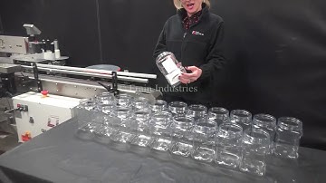 Quadrel Servo Driven Pressure Sensitive Front/Back and Wrap Labeler Demonstration