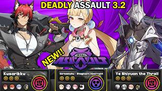 NEW Deadly Assault | Manato, Alice & Pyrois! | 9⭐Clear + Adversity | Zenless Zone Zero ZZZ 3.2【ゼンゼロ】