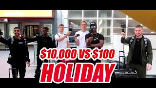 Sidemen $10,000 VS $100 Holiday Abroad Trailer