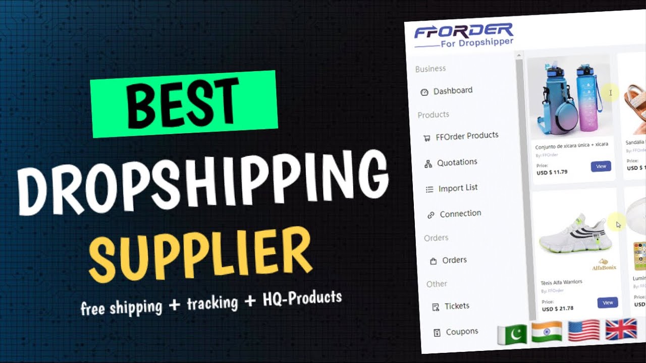 Best Dropshipping Supplier In Pakistan For USA And UK FFORDER
