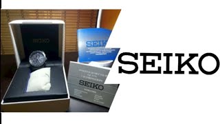 Seiko Watch Unboxing Technical Bot