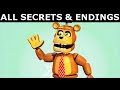 FNAF 6 - All Secrets, Easter Eggs & All Endings (Freddy Fazbear's Pizzeria Simulator)