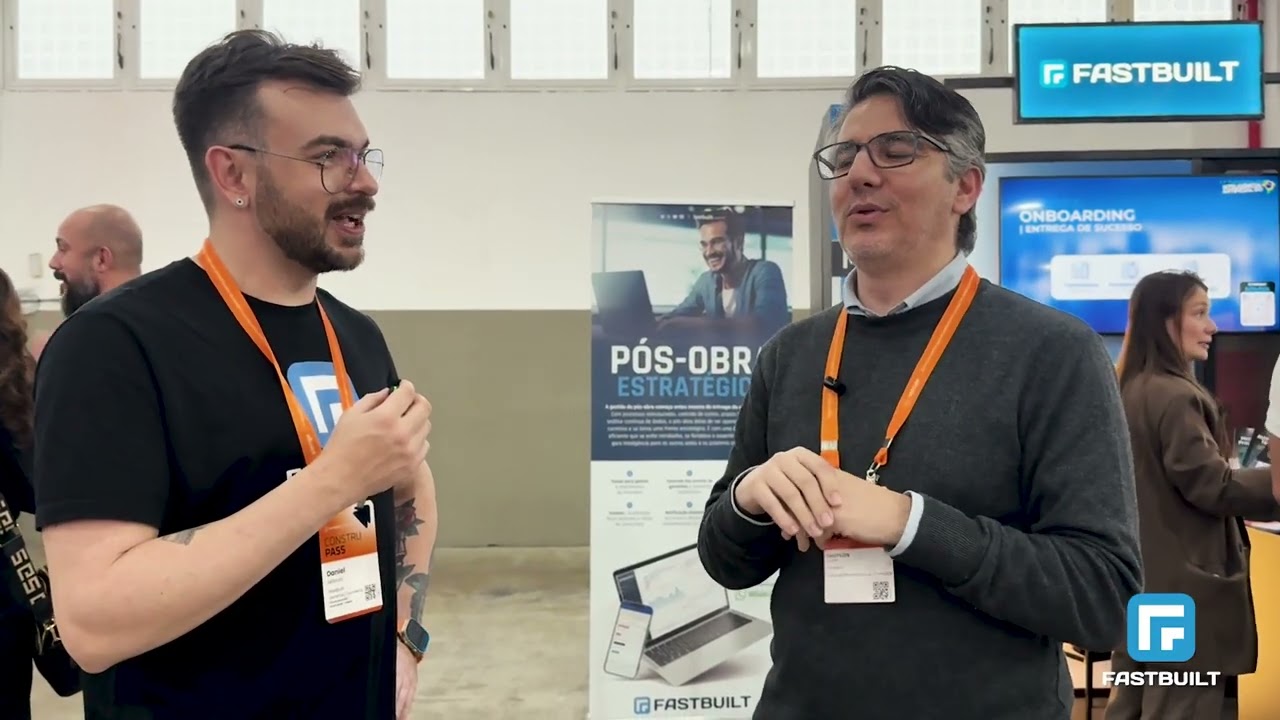 Entrevista no Evento ConstruSummit 2026 - FastBuilt e Construtora Torresani