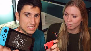 I Broke Her Nintendo Switch...