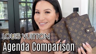 Louis Vuitton Agenda MM, GM and Desk Agenda Comparison *5 Minute Friday* | LuxMommy