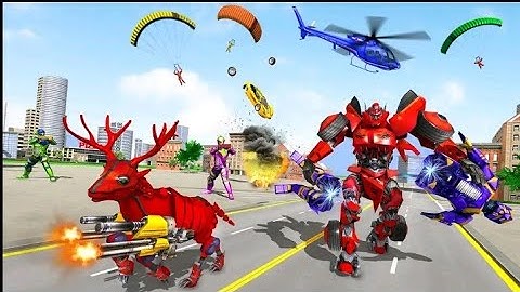Angry Deer Robot Car Transformation  | Android ios Gameplay 2022 | LA LA GAMES