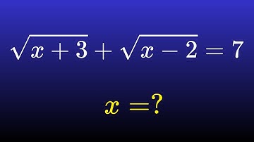 Russia | A Nice Square Root Algebra Problem | Math Olympiad