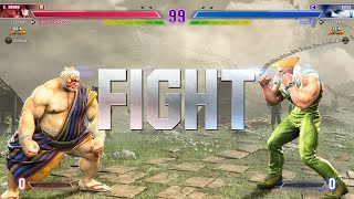 SF6 🔥 KUNG FU MASTER (#1 Ranked E.Honda) Vs RAINPRO (#1 Ranked Guile) 🔥 SF6 High Level Matches! screenshot 1