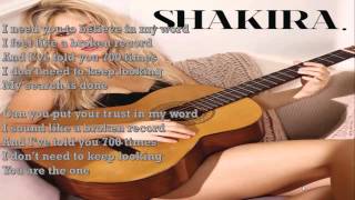 Shakira   Broken Record LYRICS