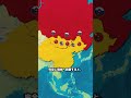 もしアメリカ合衆国と中国が手を組み、ロシアに対して軍事侵攻を開始したら #地理 #雑学 #歴史 #history
