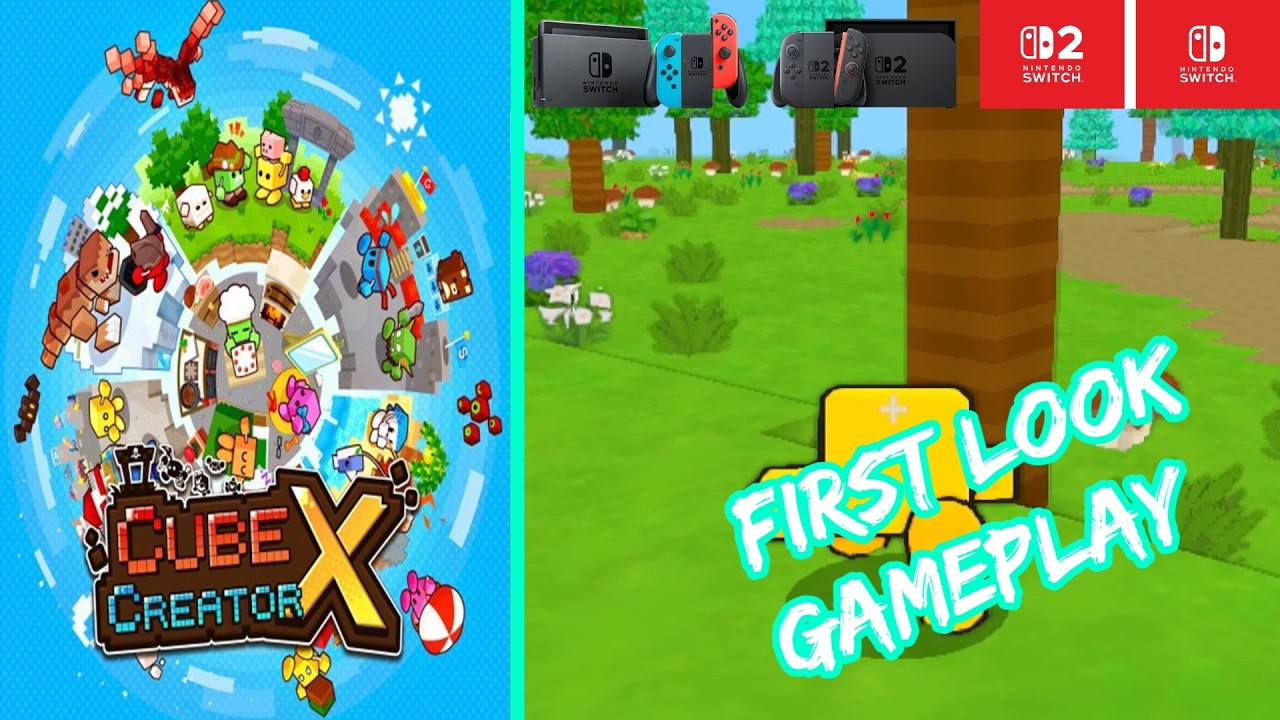 マリオvs.ドンキーコング CUBE CREATOR X Cube Creator X – Nintendo Switch / Switch 2 Gameplay - YouTube
