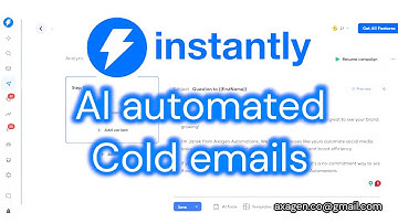 Automate Cold Email Campaigns with Instantly