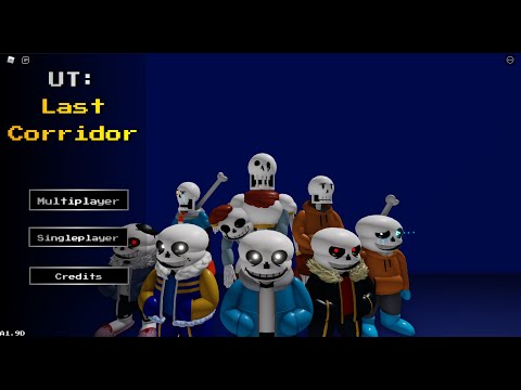 ULC Fell Sans Showcase + All skins per character Undertale: Last Corridor  Roblox 