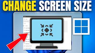 How To Make Laptop Screen Size Smaller (Change Screen Resolution and Size) 2026