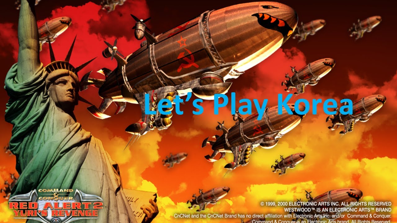 Command and Conquer Red Alert 2 (Let's play Korea)