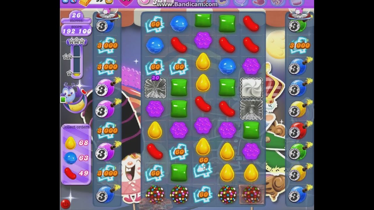 Candy Crush Owl Dreamworld 391 Tips Choose color at the beginning