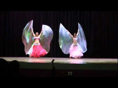 Belly Dance Isis Wing Performance Danielle And Leigh