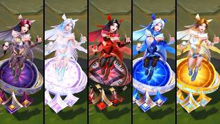 All Heartsong Seraphine Chromas (League of Legends)