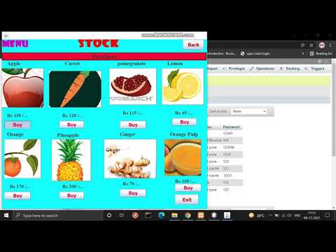 Create E - Grocery Shop Project Using Java & MySQL.  #java #mysql  #gauravTech #finalproject