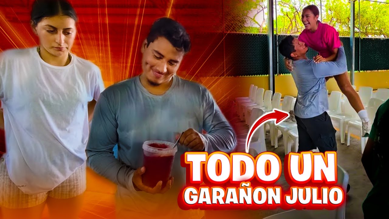 ESTO SE SALIÓ DE CONTROL: Le dimos ENERGIZANTE A JULIO y mira la reacción que LE DIO😂