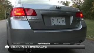 2011 Subaru Legacy Used Car Report