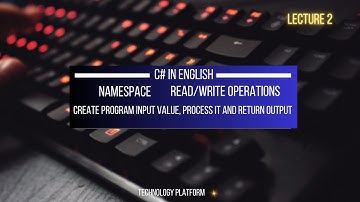 namespace in c# in english | Console Formats(String Concatenation | Indexing | String Interpolation)