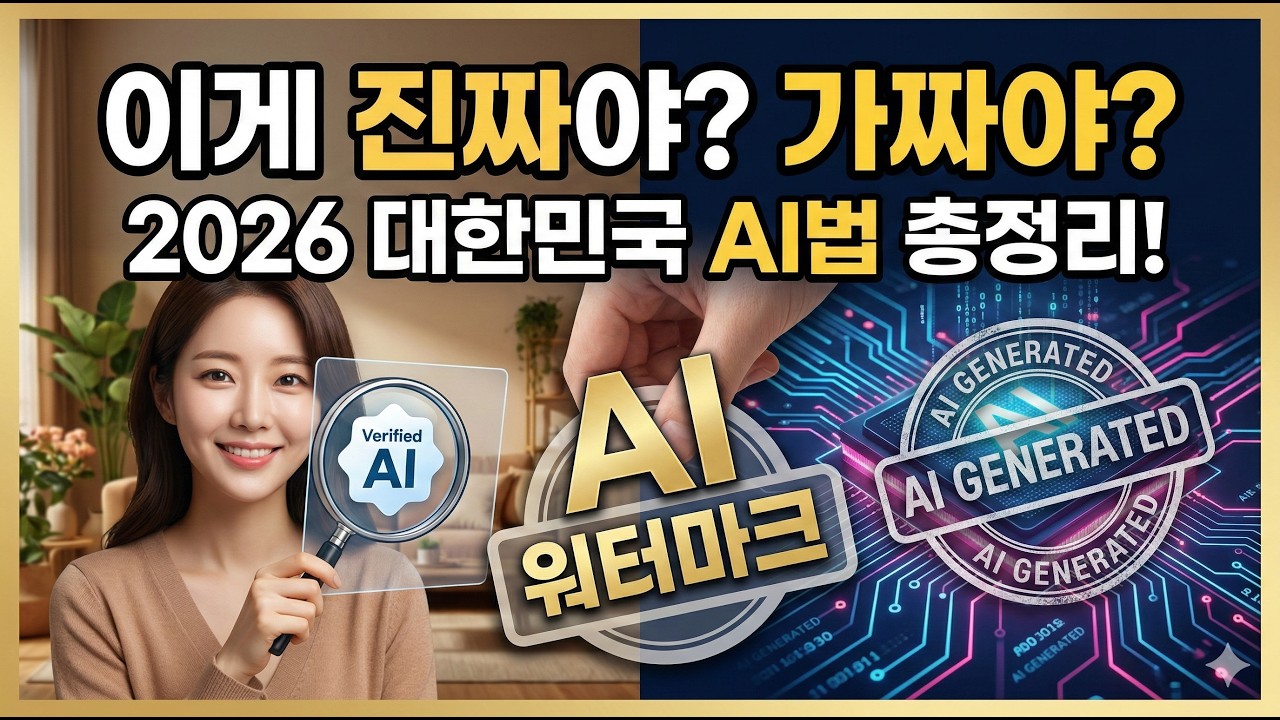 딥페이크부터 AI 표절까지, 드디어 생기는 확실한 '기준' (feat. 워터마크)