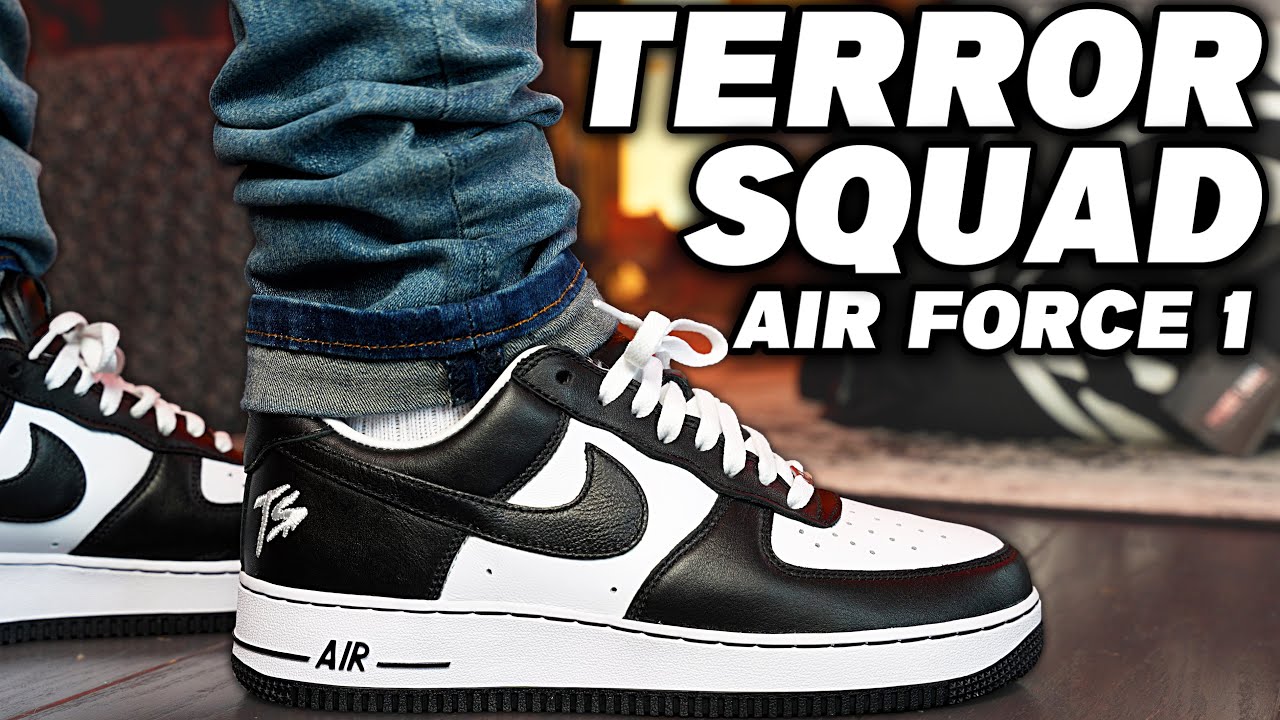 Nike x Terror Squad Air Force 1 Low (White/Black) 9