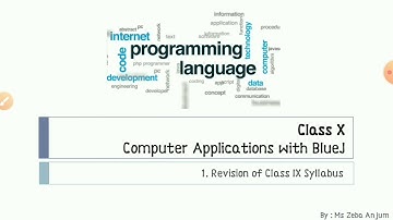 Class X- ICSE computer Applications (Lec 02) - introduction ion_to_OOP_Concepts (part-2)