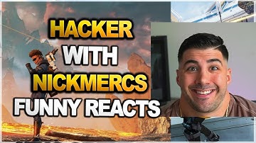 Nickmercs Teaming with HACKER ( Kevin ) in predator lobby !! The FUNNIEST Game of apex legends