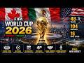FIFA World Cup 2026: | 48 Teams, 104 Matches & Historic Tournament #fifaworldcup @usanews-c4y