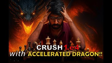 How to CRUSH 1.e4 with the Accelerated Dragon | Sicilian Defense Masterclass | Learn Chess Openings