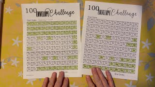 100 Envelope Challenge Condensing | Budgeting 2024| Cash Challenge