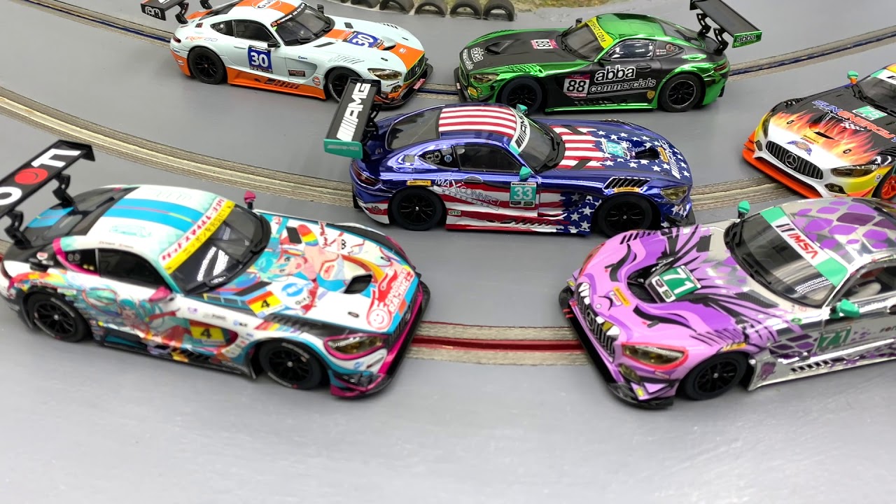 scalextric mercedes amg gt3