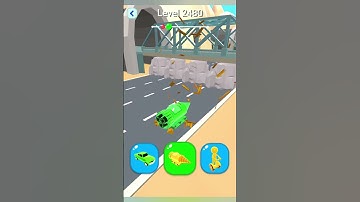 Shape-shifting2 Gameplay Master Level -2480  Gameplay iOS,Android Beamng drive #shortsfeed #shorts