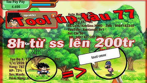 Hướng Dẫn Cách Tải Và Dùng Tool Hack Treo Úp Tàu 77 24/24h Mới Nhất - Ngọc Rồng Online