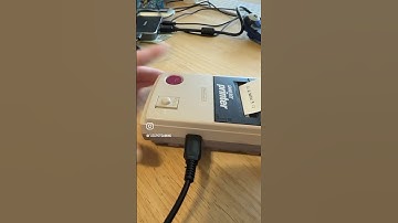 PRINT ISN’T DEAD 🤪🥹 #gameboyprinter #gameboycamera #gameboy