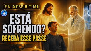 PASSE COM JESUS E OS ESPÍRITOS DE LUZ PARA ACALMAR A ALMA