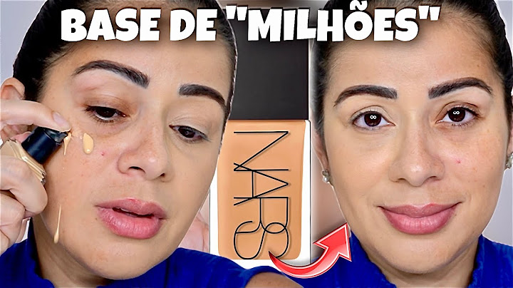 MAKE VIRAL : TESTEI a BASE QUERIDINHA do momento | NARS Light Reflecting