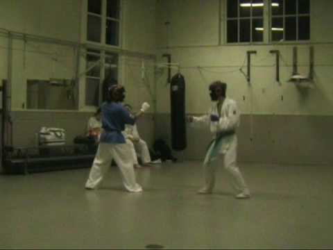 Karate Full Contact Sparring Emilio vs Anthony 130...