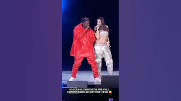 Rayvanny Nora Fatehi Performing Pepeta In Dubai 