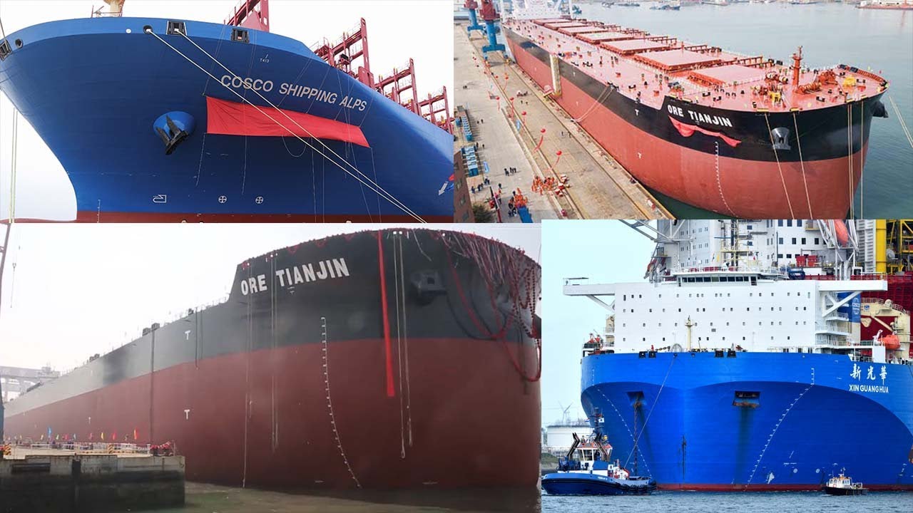 China Innovation! Watch This Closer Look At China's World's Giant Ships