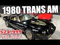 1980 trans am  bandit for sale classic cars for sale at bob evans classics we buy and sell sold