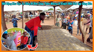 Lindo || Mở Rộng Khu Vực Ăn Uống Để Đón Chào Thêm Những Vị Khách Ghé Đến Sạp Dùng Bữa !!