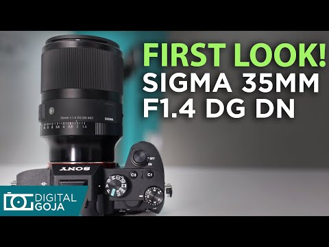 Sigma 35mm F1.4 DG DN | Art for Sony E mount First Look!