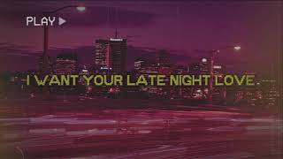 Francesco-Late Night Love (Lyric Video)