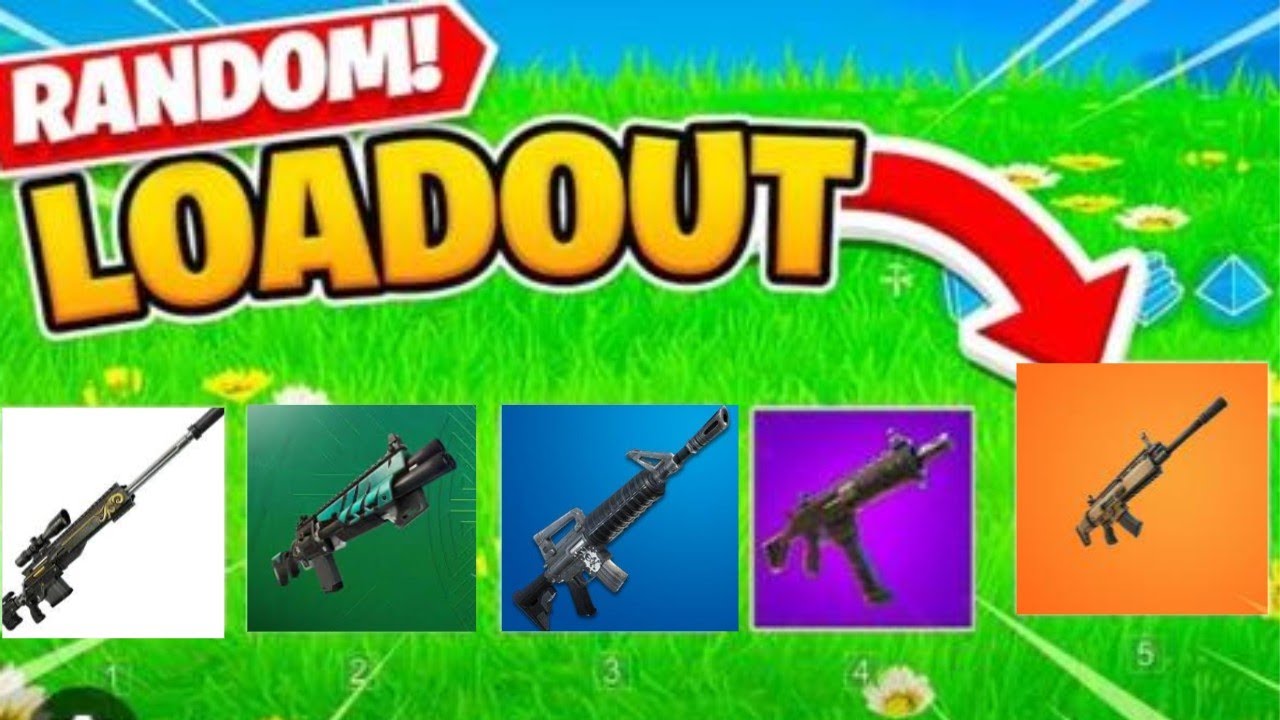 🔴LIVE- RANDOM LOADOUT CHALLENGE IN FORTNITE!🔴 - YouTube