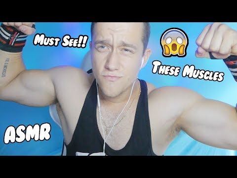 Muscle Guy Trying ASMR | Fitness ASMR Roleplay