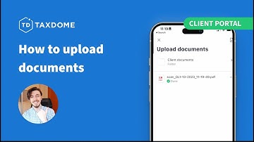 Client Portal Mobile App: Uploading documents