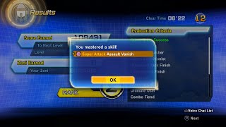 How To Unlock Assault Vanish In Dragon Ball Xenoverse 2 screenshot 5